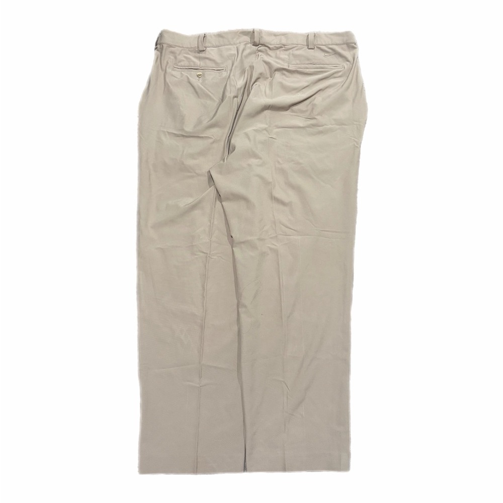 Nike Golf Pants Mens 40x28 (40x30) Beige Dri-FIT Stretch Twill Golf Khakis Chino